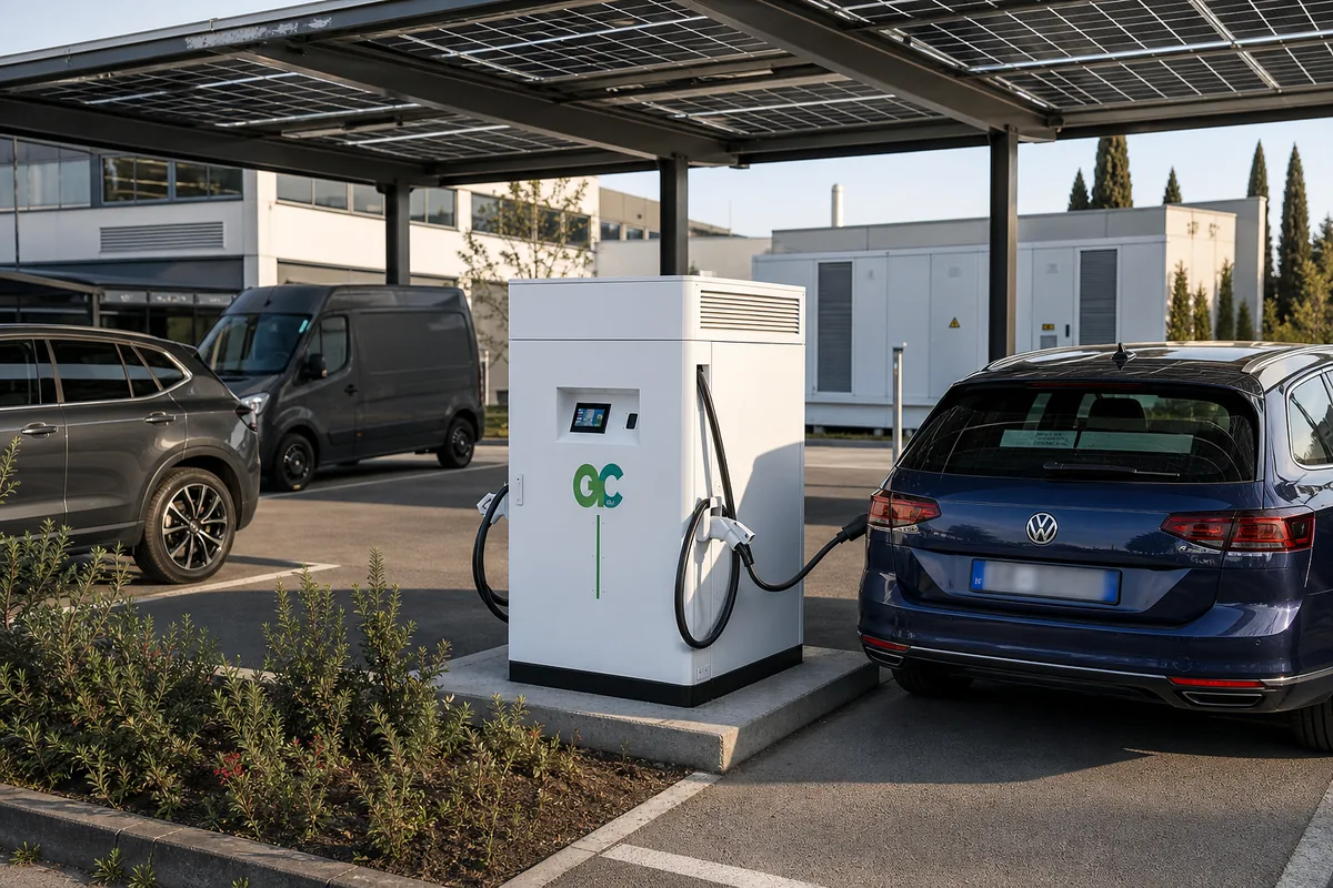Mobile EV charging with solar and battery storage