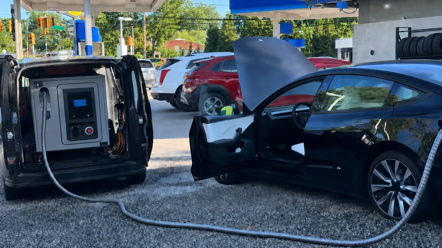 Real mobile EV roadside assistance service in the United States